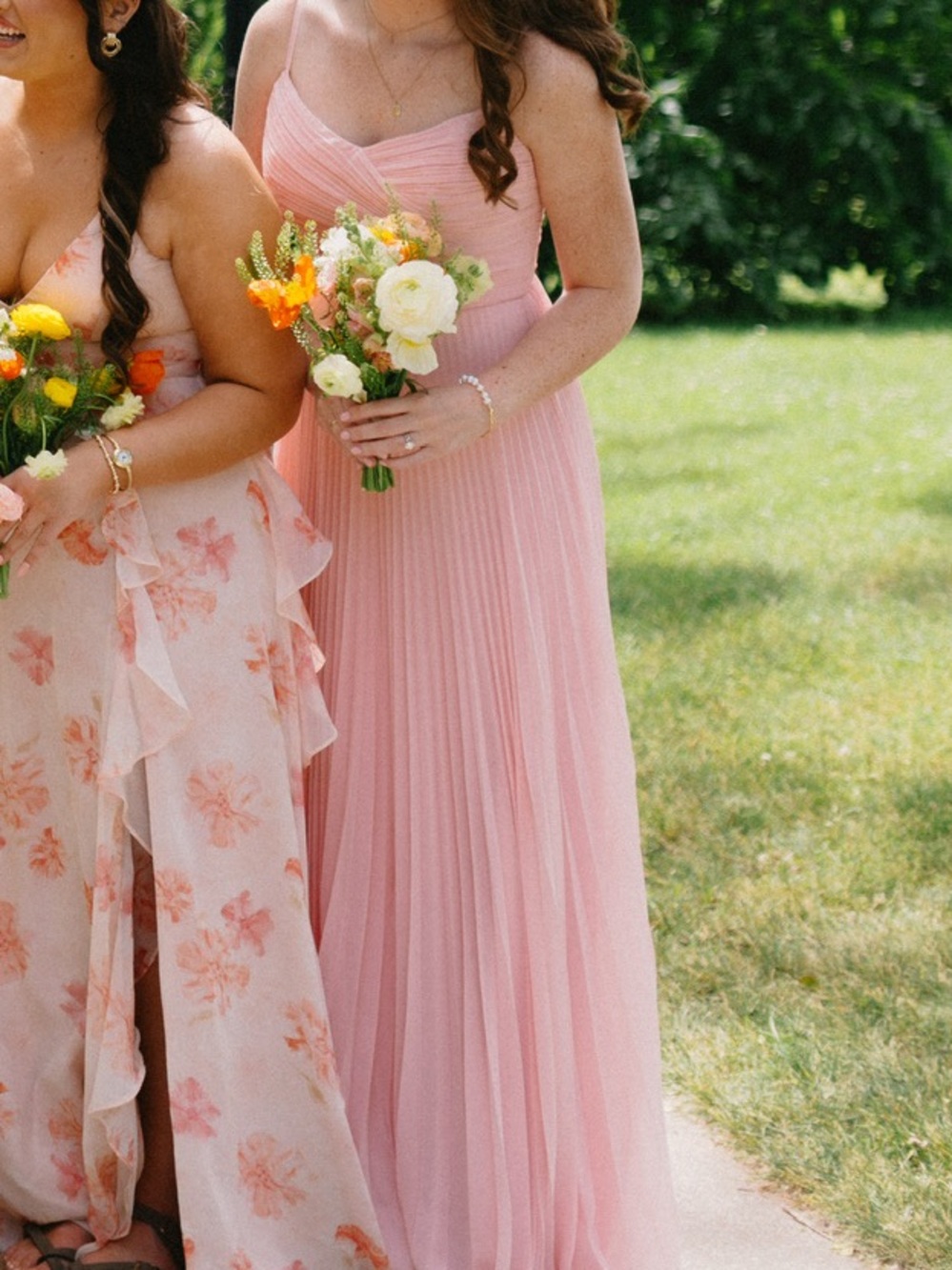Azazie Catie Bridesmaid Dress in Powder Pink - Picture 7 of 7